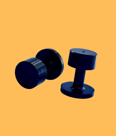 Ventosa grande - Hailmaster Black XL (10 unidades) 16 mm