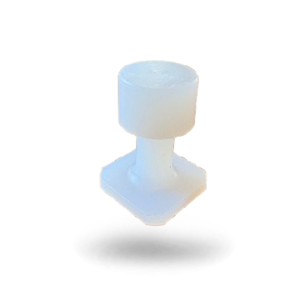Ventosa 1,5 cm de Base cuadrada x 2 cm de alto (10 unidades)